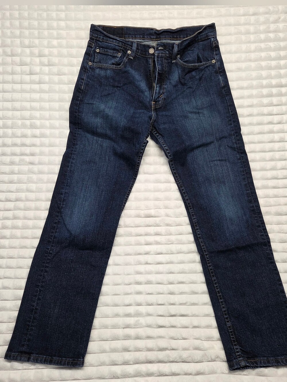 Levi's Men's Straight Jeans - Dark Blue